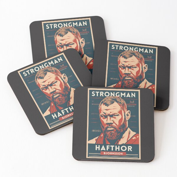 Item preview, World Strongest Thor Bjornsson Hafthor Strongman Vintage Knockout Beast  designed and sold by FociCreate.