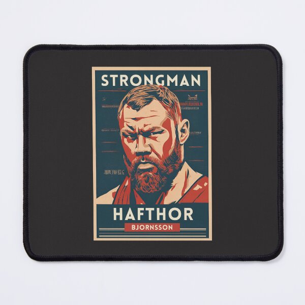 Item preview, World Strongest Thor Bjornsson Hafthor Strongman Vintage Knockout Beast designed and sold by FociCreate.