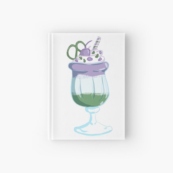 Genderqueer milkshake Hardcover Journal