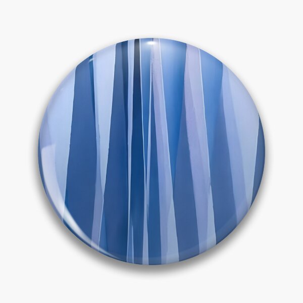 Item preview, Vertical Stripe Pattern Gradual Shading Effect Blue Blend designed and sold by taiche.