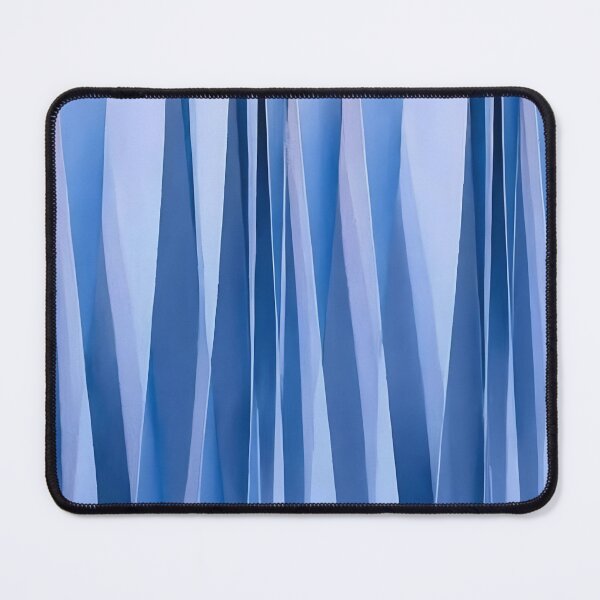 Item preview, Vertical Stripe Pattern Gradual Shading Effect Blue Blend designed and sold by taiche.