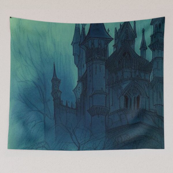 Item preview, Haunting Gothic Scene designed and sold by TheDarkWardrobe.