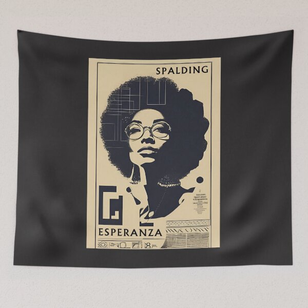 Item preview, Jazzy Vintage Esperanza Spalding Minimalist Bassist Musician Singer designed and sold by FociCreate.