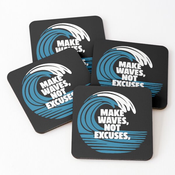 Item preview, Swimming sport, Make Waves Not Excuses designed and sold by decorwonders.