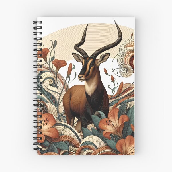 Item preview, Abstract Elegance: Bubal Hartebeest-Inspired Background designed and sold by daruneenok.