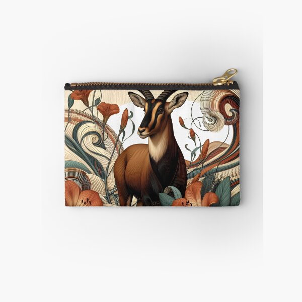 Item preview, Abstract Elegance: Bubal Hartebeest-Inspired Background designed and sold by daruneenok.