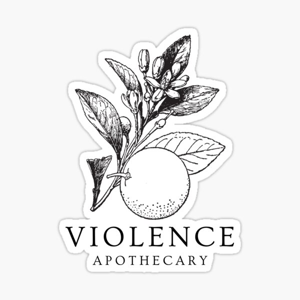 Violence Apothecary Sticker