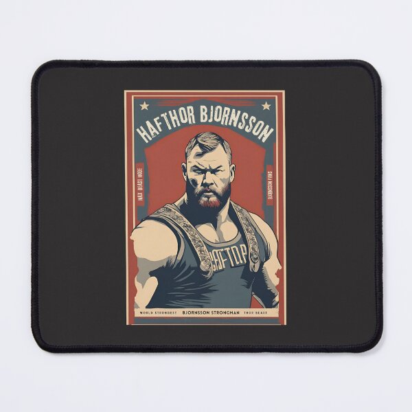 Item preview, Vintage Hafthor Strongman World Strongest Thor Bjornsson designed and sold by FociCreate.