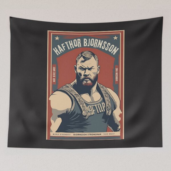 Item preview, Vintage Hafthor Strongman World Strongest Thor Bjornsson  designed and sold by FociCreate.