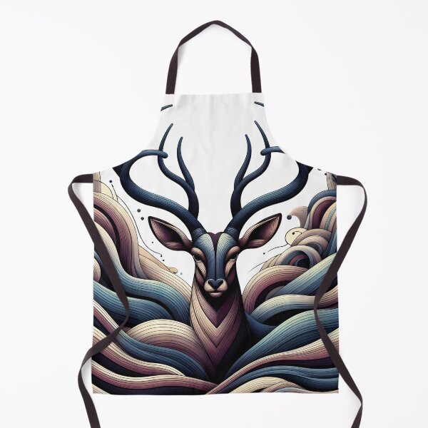 Item preview, Savannah Essence: Bubal Hartebeest Abstract Design designed and sold by daruneenok.