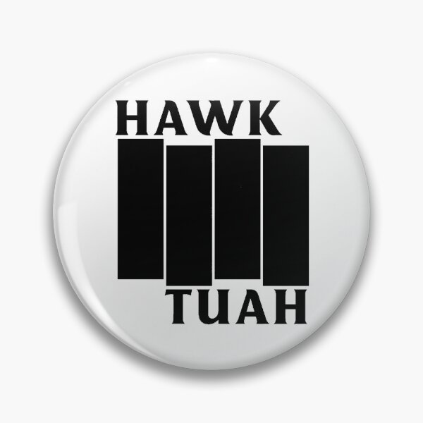 Item preview, Hawk Tuah Black Flag designed and sold by mimomas.