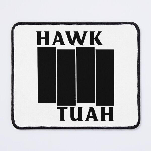 Item preview, Hawk Tuah Black Flag designed and sold by mimomas.
