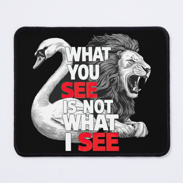 Item preview, Duality Unleashed: The Swan and Lion Paradox designed and sold by barbarabax.