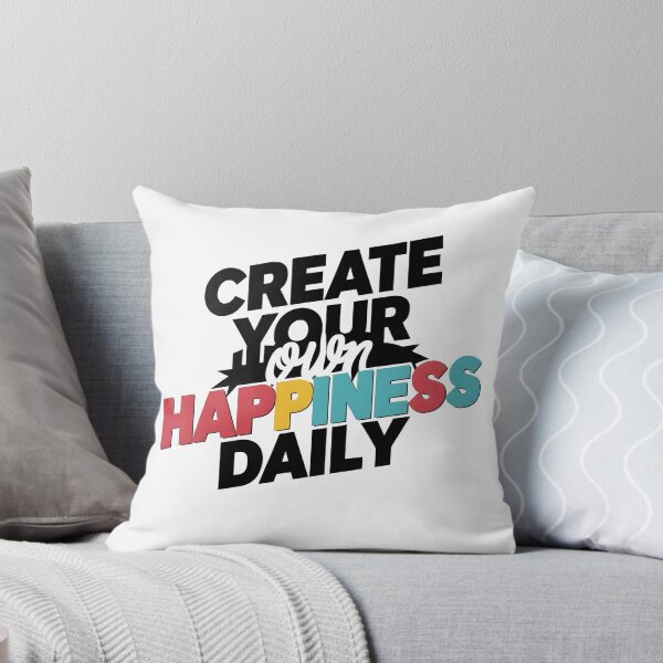 Item preview, Create your own happiness daily T-Shirt designed and sold by iwcus.