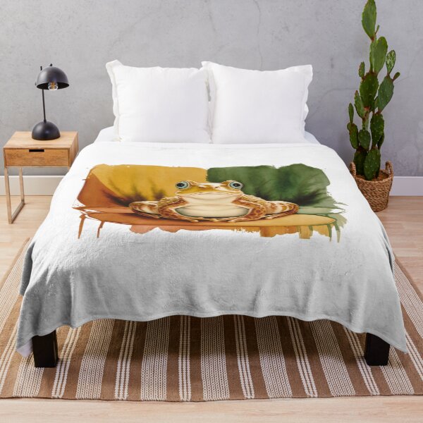 Item preview, OFFLINE BUSY FROG: Embrace the Digital Detox with a Quirky Twist designed and sold by Colorful-Garden.