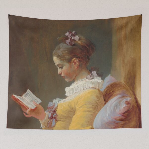 Item preview, Jean Honoré Fragonard - Young Girl Reading - c. 1769 designed and sold by Good Candy.
