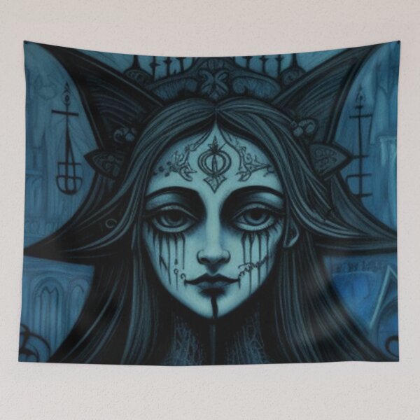 Item preview, Abstract Haunting Goth Scene designed and sold by TheDarkWardrobe.