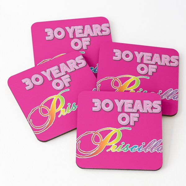 Item preview, 30 Years of Priscilla (Rainbow Logo) designed and sold by JandGDesigns.