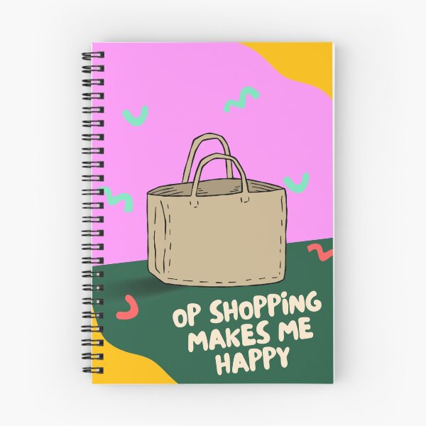 Item preview, Op Shopping Makes Me Happy designed and sold by FunSheTees.