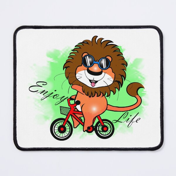 Item preview, Happy lion enjoying life designed and sold by Shirley cute art .