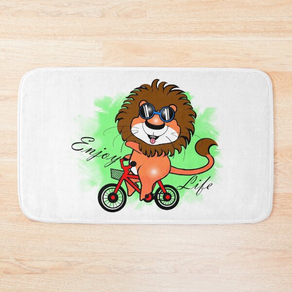 Item preview, Happy lion enjoying life  designed and sold by Shirley cute art .