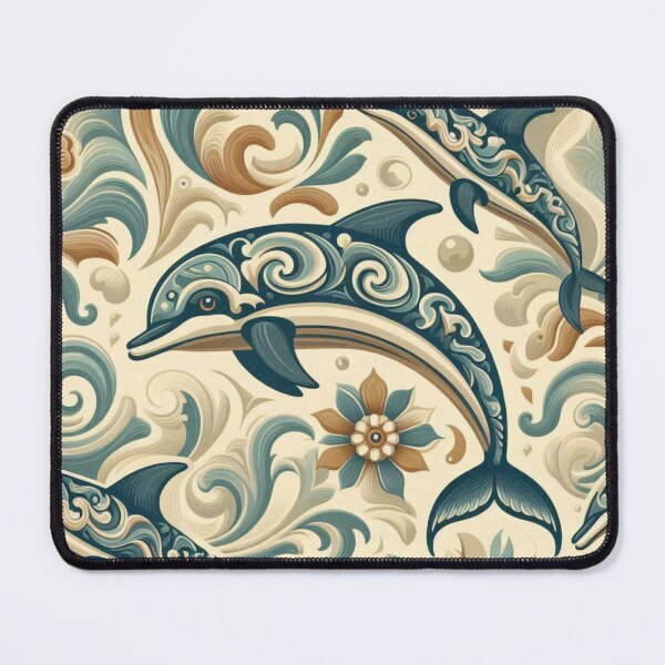 Item preview, Dolphin vintage retro designed and sold by RetroNibylander.