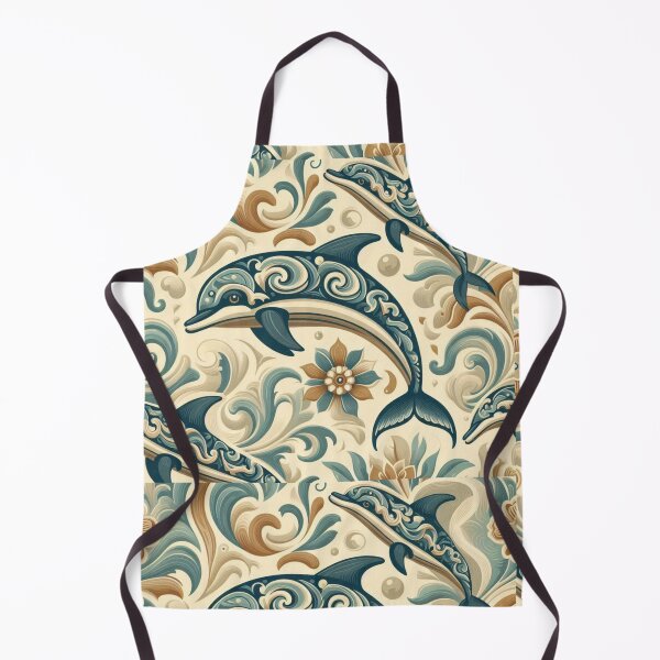 Item preview, Dolphin vintage retro designed and sold by RetroNibylander.