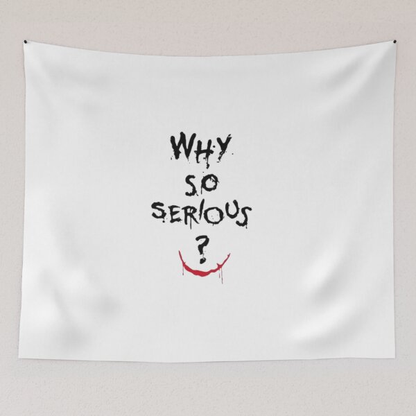Item preview, Why so serious? designed and sold by SABEDIT.
