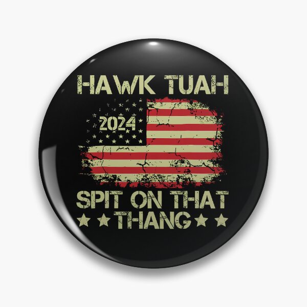 Item preview, Hawk Tuah 24 Flag designed and sold by mimomas.