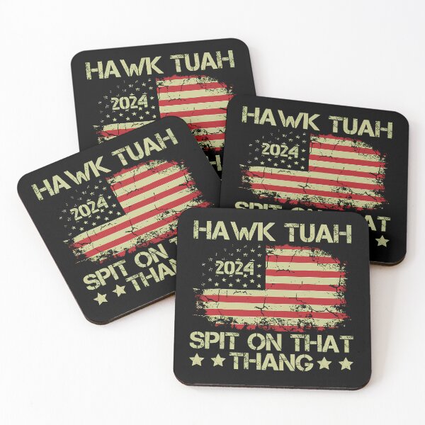 Item preview, Hawk Tuah 24 Flag designed and sold by mimomas.