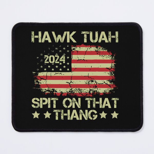 Item preview, Hawk Tuah 24 Flag designed and sold by mimomas.