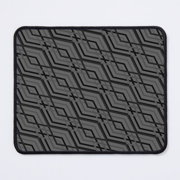 Item preview, Gray-black geometric pattern designed and sold by wonghong.