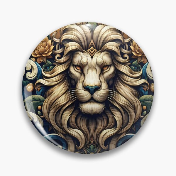Item preview, Regal Majesty: Abstract Lion Background designed and sold by daruneenok.