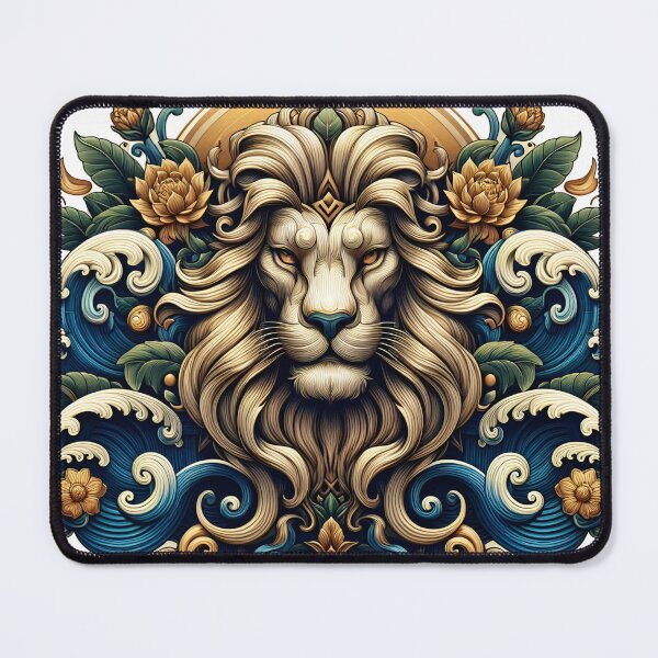 Item preview, Regal Majesty: Abstract Lion Background designed and sold by daruneenok.