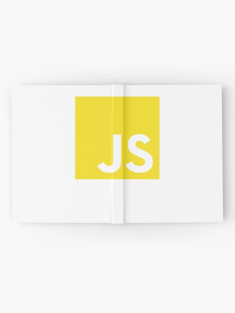 Thumbnail 2 of 3, Journal, JavaScript EcmaScript White Logo Sweatshirt designed and sold by Rainwater Merch.