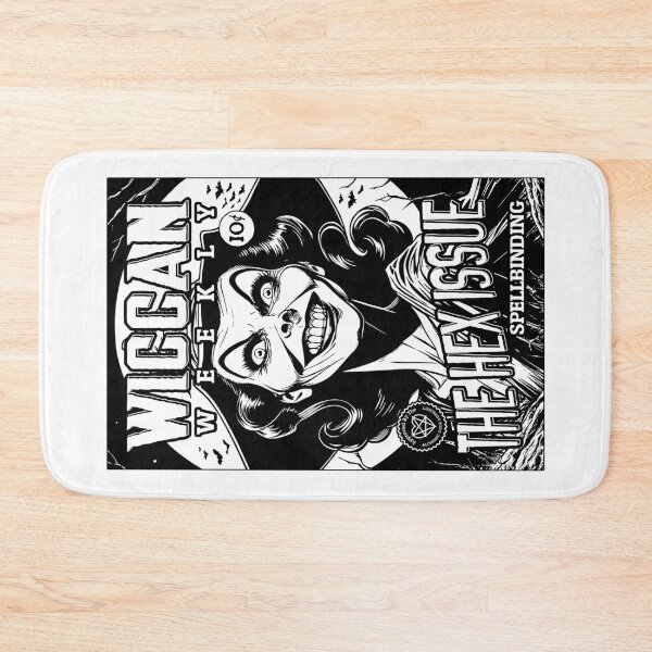 Item preview, Halloween Witch Funny Wiccan Weekly Magazine Hex Cover designed and sold by GrandeDuc.