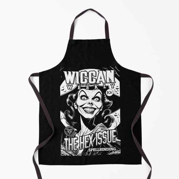Item preview, Halloween Witch Funny Wiccan Weekly Magazine Hex Cover designed and sold by GrandeDuc.