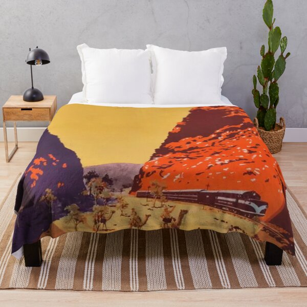 Item preview, Winter Holidays By Rail  Central Australia Vintage designed and sold by lindacardinale.