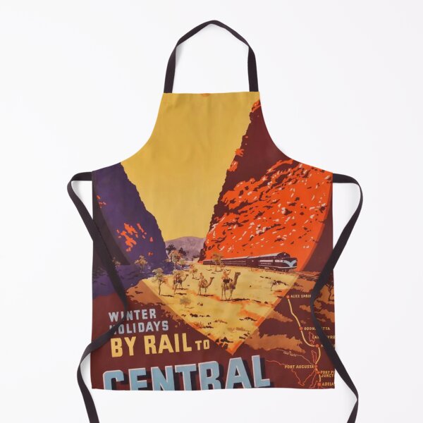 Item preview, Winter Holidays By Rail Central Australia Vintage designed and sold by lindacardinale.