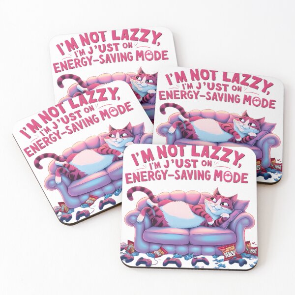Item preview, "I'M Not Lazy I'M Just On Energy Saving Mode" Fun Slogan Art designed and sold by JSYARD.