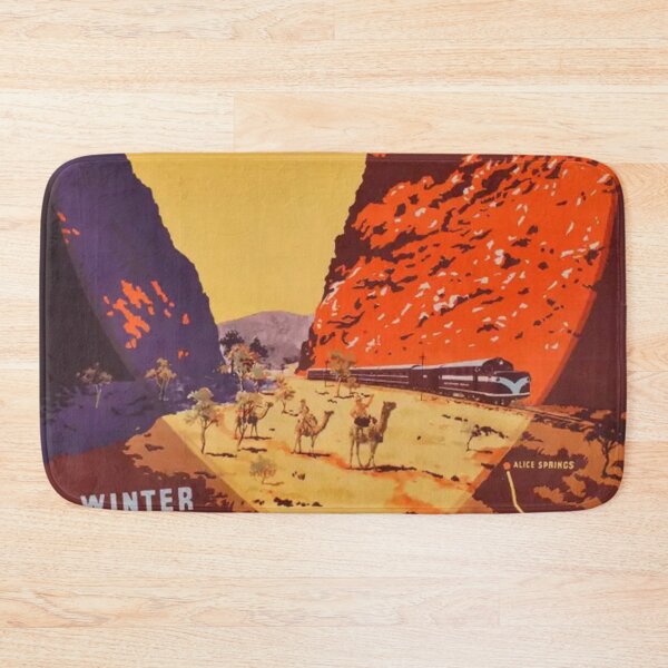 Item preview, Winter Holidays By Rail  Central Australia Vintage designed and sold by lindacardinale.