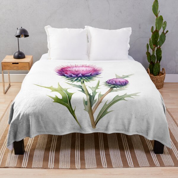 Item preview, acuarela de cardo designed and sold by DerSenat.