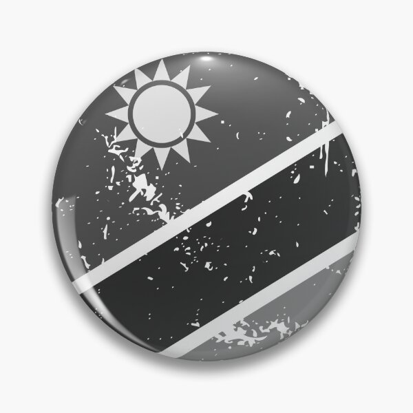 Item preview, Namibia flag black and white vintage design designed and sold by Starstacks.