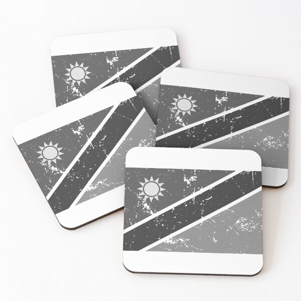 Item preview, Namibia flag black and white vintage design designed and sold by Starstacks.
