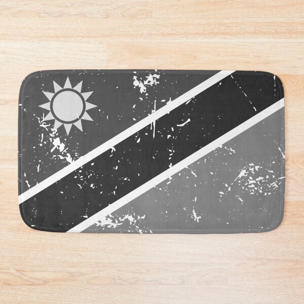 Item preview, Namibia flag black and white vintage design designed and sold by Starstacks.