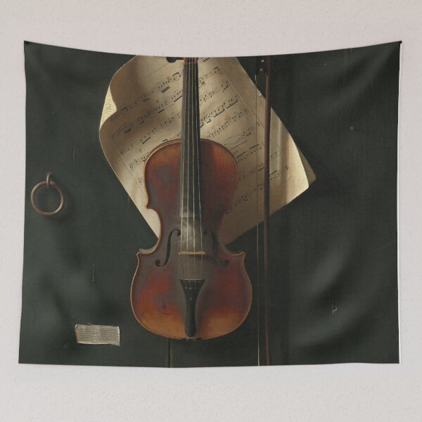 Item preview, William Michael Harnett - The Old Violin - 1886 designed and sold by Good Candy.