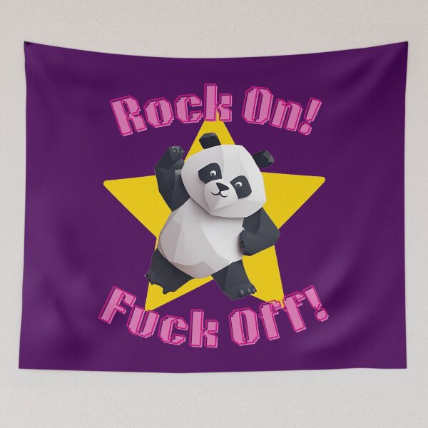 Item preview, Rock on Panda designed and sold by pUNKnown.