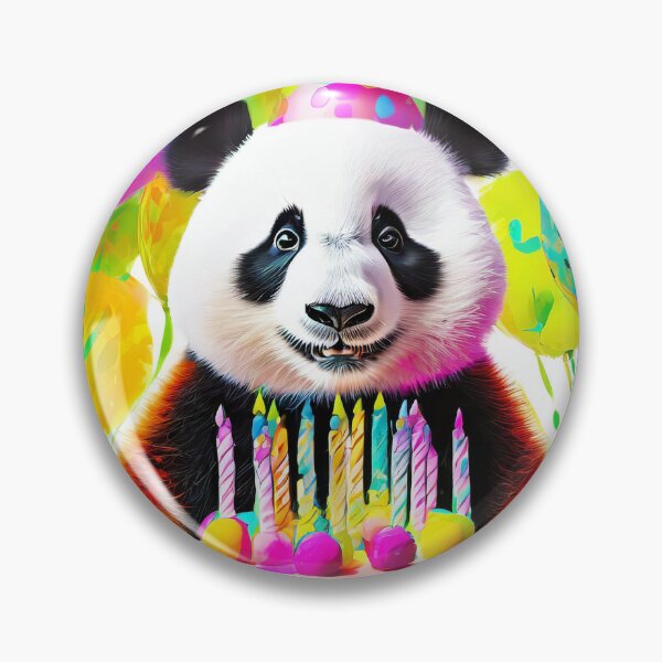 Item preview, Panda birthday card designed and sold by MorrisManor.