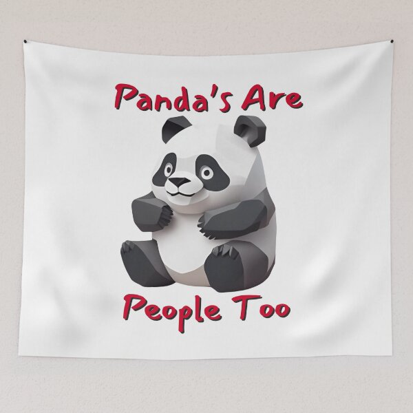 Item preview, Pandas Are People Too designed and sold by pUNKnown.