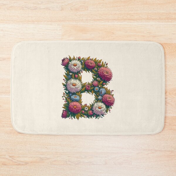 Artikelvorschau, Blumenbuchstabe B. entworfen und verkauft von zzz888.
